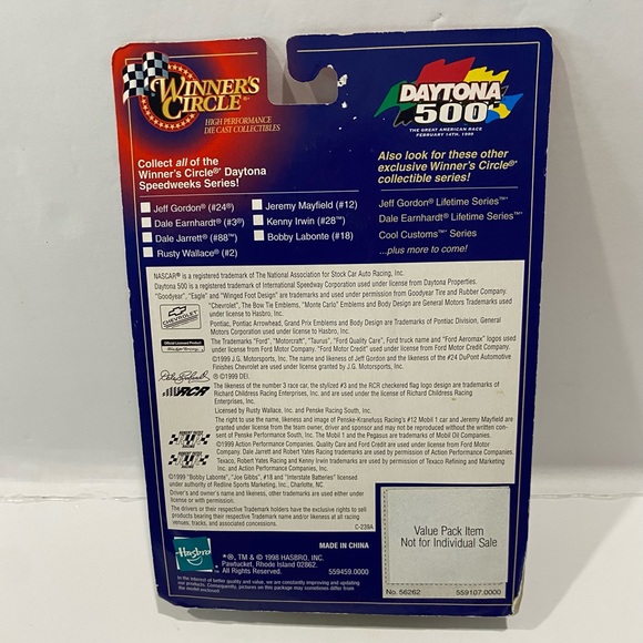 Winners Circle Dale Earnhardt Speedweeks 99 Series Daytona 500 1/64 Scale NEW - Picture 2 of 2